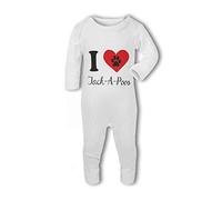 I Love Jack-A-Poos Cute pet - Baby Romper Suit - New Born