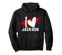 I Love JACKSON T-Shirt I Heart JACKSON Pullover Hoodie