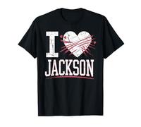 I Love Jackson T-Shirt I Heart Jackson T-Shirt