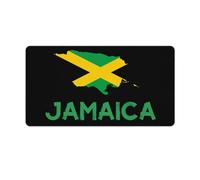 I Love Jamaica Cute Gaming Mousepad Rubber Base Desk Mat for Home Office Laptop Computer