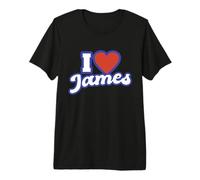 I Love James Premium T-Shirt