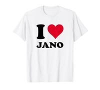 I Love Jano Value Graphic T-Shirt