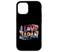 I Love Japan Tokyo Skyline Sakura Mount Fuji Case for iPhone 12/12 Pro