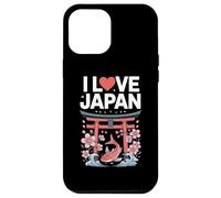 I Love Japan Torii Koi Sakura Blossom Case for iPhone 12 Pro Max