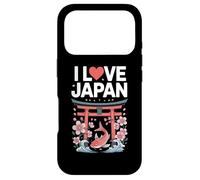 I Love Japan Torii Koi Sakura Blossom Case for iPhone 17 Pro
