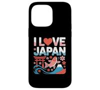 I Love Japan Torii Koi Sakura Mount Fuji Case for iPhone 14 Pro Max