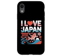 I Love Japan Torii Koi Sakura Mount Fuji Case for iPhone XR