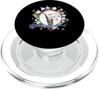 I Love Jazz Music Enthusiasts Addicts Int'l Day April 30th PopSockets PopGrip for MagSafe