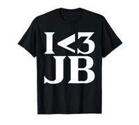 I Love JB Shirt Y2k 2010s T-Shirt
