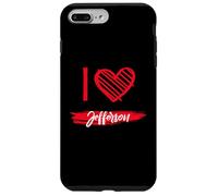 I Love JEFFERSON T-Shirt County I Heart JEFFERSON Case for iPhone 7 Plus/8 Plus
