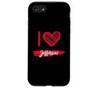 I Love JEFFERSON T-Shirt County I Heart JEFFERSON Case for iPhone SE (2020) / 7/8