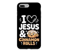 I Love Jesus And Cinnamon Rolls Case for iPhone 7 Plus/8 Plus