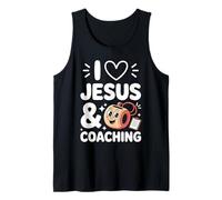 I Love Jesus and Coaching Tank Top