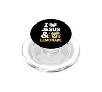 I Love Jesus And Lemonade PopSockets PopGrip for MagSafe