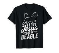 I Love Jesus and My Beagle Christian Beagle Lover T-Shirt
