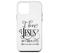 I love Jesus but i cuss a little God Religious Case for iPhone 12 mini