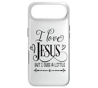 I love Jesus but i cuss a little God Religious Case for iPhone Air