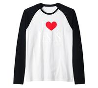 I Love Jesus Jesus Loves You Motivational Bible Christian Raglan Baseball Tee