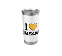 I Love Jesus Stainless Steel Insulated Tumbler