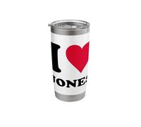I Love Jones Stainless Steel Insulated Tumbler