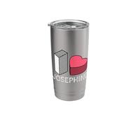 I Love Josephine Personalized First Name Josephine Stainless Steel Insulated Tumbler