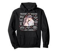 I Love K-dramas K-drama Korean Drama Lover Kdrama Fan Pullover Hoodie