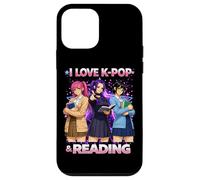 I Love K-Pop and Reading Bookworm Girls Women Case for iPhone 12 mini