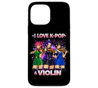 I Love K-Pop and Violin Korean Pop Music Idol Girls Women Case for iPhone 13 Pro Max
