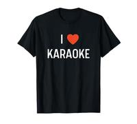 I Love Karaoke Outfit for Karaoke Singers T-Shirt