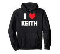 I Love Keith Pullover Hoodie