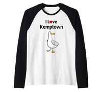 I Love Kemptown Raglan Baseball Tee
