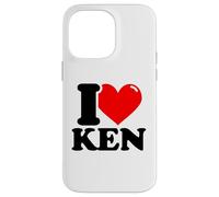 I love Ken funny fist name design Case for iPhone 14 Pro Max