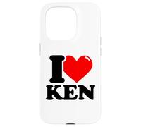 I love Ken funny fist name design Case for iPhone 15 Pro