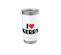 I Love Kerry First Name - I Heart Kerry Stainless Steel Insulated Tumbler