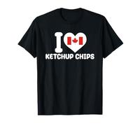 I Love Ketchup Chips T-Shirt