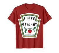 I Love Ketchup T-Shirt Ketchup Costume Shirt T-Shirt