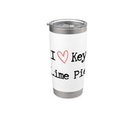 I Love Key Lime Pie. Fun Food Stainless Steel Insulated Tumbler