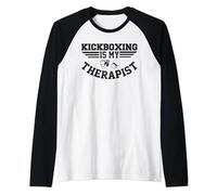 I Love Kickboxing is Kickboxing Girl is Woman Kickboxing Raglan Baseball Tee