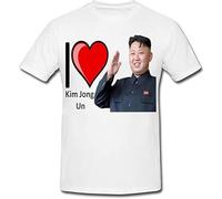 I Love Kim Jong Un T-Shirt XXL White