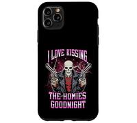 I Love Kissing The Homies Goodnight Funny Dank Meme Bootleg Case for iPhone 11 Pro Max