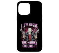 I Love Kissing The Homies Goodnight Funny Dank Meme Bootleg Case for iPhone 13 Pro Max