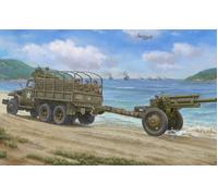 I Love Kits - 1/35 CCKW-325 with M2A1 105mm Howitzer - Plastic Model Making - Scale: 1:35