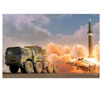 Trumpeter Model Kit M1001 with M790 Erector Launcher Trailer 1:35 scale