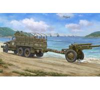 I Love Kit 1/35 US Army CCKW-352 6x6 MG Ring Mount Version Truck & M2A1 105mm...