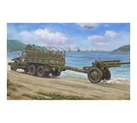 I Love Kits - 1/35 CCKW-325 with M2A1 105mm Howitzer - Plastic Model Making - Scale: 1:35
