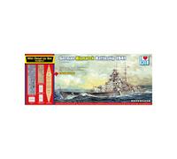 I Love Kit 65701 German Bismarck Battleship 1:700 Model Kit