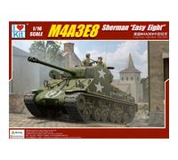 I Love Kit US M4A3E8 Sherman "Easy Eight" WWII Medium Tank 1:16 Model Kit 61615