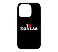 I Love Koalas, I Heart Koalas Case for iPhone 14 Pro