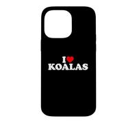 I Love Koalas, I Heart Koalas Case for iPhone 14 Pro Max