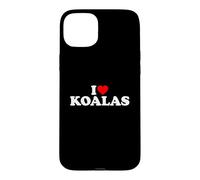 I Love Koalas, I Heart Koalas Case for iPhone 15 Plus